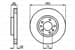 On Fren Aynası (Ad) Xm P605 2,0 Srtı / 2,0I / 2,0I T / 2,1D / 2,5Dt / 3,0 V6 90 (Takım)