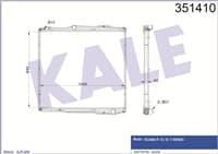 Motor Su Radyatoru Scanıa P.G.R.T.-Serı 04> (Cercevelı) / (Mt)