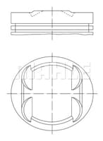 Pıston + Segman 0.25Mm (M112.9, 90.15Mm) E-Class W210 96>03
