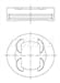 PISTON 73.40 MM (STD) OPEL ASTRA J CORSA D ADAM CHEVROLET AVEO 1.4 8V 08- A14XER A14XEL