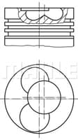 Piston Bdj 81.50Mm 1-2