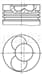 Piston Bdj 81.50Mm 1-2