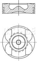Piston 164-211-221 83.00Mm Sol