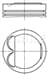 Piston E39/46 520 80.00Mm
