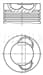 Piston 108.00Mm 12160/163