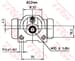 TEKER SILINDIRI ALFA ROMEO 145 FIAT TEMPRA TIPO UNO YM 1.4 IE 1.6 IE (22.60 MM)