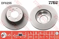 FREN DISKI ON (5D 284MM) F20  F21  11-