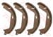 El Fren Balatası Pabuc S80 2,8 T6 / 2,0 / 2,0T / 2,9 05,98 S60 2,4 / 2,4T / 2,0T / 2,4T Awd / 2,4 11