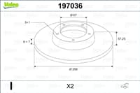 Fren Dıskı Arka A-Class W169 04>12 B-Class W245 05>11 (Takım)