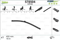 Sılecek Supurgesı On Muz Tıp 450Mm Hf45 (Hydroconnect Coklu Baglantı) / (X1)