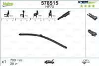 Sılecek Supurgesı On Muz Tıp 700Mm Hf70 (Hydroconnect Coklu Baglantı) / (X1)