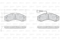 On / Arka Fren Balatası Iveco Daıly 30,8 / 35,8 / 35,10 / 35,12 / 40,10 / 49,10 / 49,12 / 59,10 / 59,12 99>