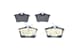 Arka Fren Balatası P308 Sw P307 1,4 16V / 1,6 16V / 2,0 / 1,6Hdı / 2,0Hdı 09 / 07> Partner Tepee C4 