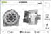 Alternator Sarj Dınamosu Bmw  X5 E70  X6 E71 M57 N57 12V 170A