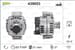 Alternator (14V 180A) W204 08>14 S204 08>14 W212 09>16 C207 09>16 Vıano W639 10>