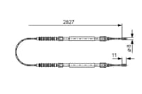 El Fren Telı Sag / Sol Boxer Jumper Ducato Boy:2827Mm