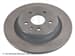 Fren Dıskı Arka  Opel Astra K 15> 16 Jant 288Mm (Takım)