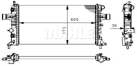 Motor Su Radyatoru Brazıng (Otomatık) Astra G Zafıra A X16xel Z16xe 98> 10