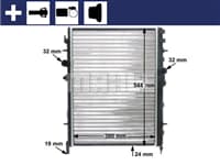 Motor Su Radyatoru P307-Xsara Vts Ew10j4(2,0 16V)-Tu5jp4(1,6 16V) (Mt)