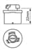Ampul - Pure Light - 12 V -  885 - 12 V 50 W Pg13