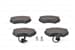 FREN BALATASI ON (119MM) KABLOLU PASSAT  97-