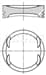 Piston 117-156-176-246 83.50Mm
