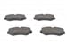 Fren Balatası Arka G-Class W463 98> Sprınter 99>06 , Lt35 96>