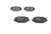 Fren Balatası Arka Freemont 2.0 Chrysler Grand Voyager V Rt 3.6 11> Voyager 2.8 11>14