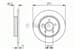 Arka Fren Dısk Aynası Focus 11> ( 271Mm ) (Takım)