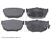 FREN BALATASI ARKA (85MM) ELANTRA CERATO  01-