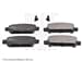 Arka Fren Balatası Subaru Forester 2.0 97-02 Impreza 98-05 Legacy 98-03 Outback 00-03