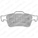 FREN BALATASI ARKA (123 MM) OPEL VECTRA C RENAULT MEGANE II FORD FOCUS C-MAX CONNECT 02-