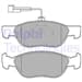 FREN BALATASI ON (156 MM) FIAT BRAVO I MAREA PUNTO 99-02 ALFA ROMEO 156 97-